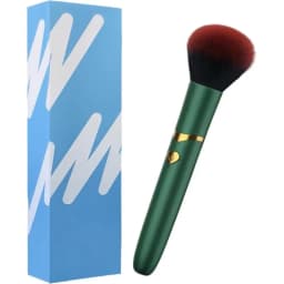 10 Gear Electric Makeup Brush, USB Rechargeable Cosmetic Brush Vibration Makeup Brush For Liquid Powder Blusher Concealer