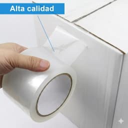 42 Rolls Premium Clear Packing Tape 4.5cm x 55 Yards Heavy Duty Transparent Adhesive for Moving