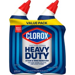 Heavy Duty Toilet Bowl Cleaner Removes Stains and Rings Professional Grade 24 Fluid Ounces 2 Pack