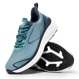 FitVille Walking Shoes for Men, Wide Design Breathable Non‑Slip Sneakers, Cushioned Tennis Running Shoes with Arch Support for Plantar Fasciitis & Heel Pain Relief