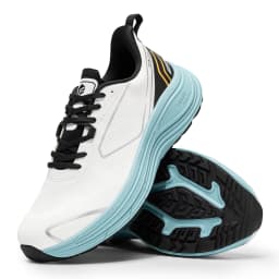 FitVille Walking Shoes for Men, Wide Design Breathable Non‑Slip Sneakers, Cushioned Tennis Running Shoes with Arch Support for Plantar Fasciitis & Heel Pain Relief