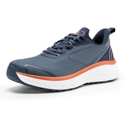 FitVille Walking Shoes for Men, Wide Design Breathable Non‑Slip Sneakers, Cushioned Tennis Running Shoes with Arch Support for Plantar Fasciitis & Heel Pain Relief