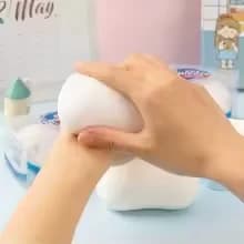 Squishy Soap Stress Relief Sensory Fidget Toys Squishy Soft Simulated Soap Squeeze Toy Anti-Stress Slow Rebound Squeeze Pinch