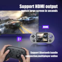 ANBERNIC RG353P RG353PS Handheld Game Console Linux System RK3566 Chip Support 5G WiFi 4.2 Bluetooth HD TV Out Support Built-in WIFI online Fighting