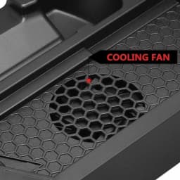For PS4 Cooling Station Vertical Stand 2 Controller Charging Dock For PlayStation 4,Game controller cooler accessories, cooling control bracket, cooler fan