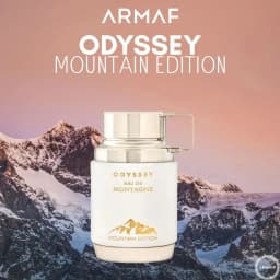 Armaf Odyssey Men Perfume Combo Set, Eau De Montagne Mountain Edition + Artisto the Red Edition Eau De Parfum 100ml, Long Lasting Arabic Luxury Scent for Gift & Daily Wear