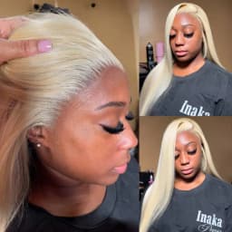 40 42 Inch Bone Straight Human Hair Wigs 13x4 13x6 Hd Transparent Lace Fronal Wigs For Women 613 Blonde 360 Full Lace Wigs Pre Plucked With Baby Hair Ponytail Daily Wear