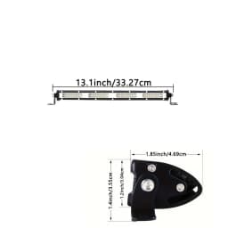 Slim Combo LED Bar Off Road 13 inch 12V 24V LED Light Bar/Work Light For Car 4x4 Truck ATV SUV Boat Barra LED Light Bar