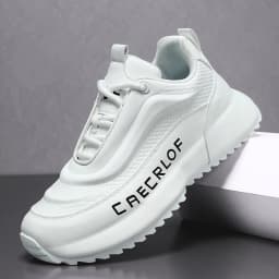 Men's Casual Basketball Shoes, Lace-Up Classic Color-Block Sneakers, Breathable Lightweight Comfort with Shock Absorption Wear Resistance, Suitable for All-Season Casual Daily Sports Wear, Athletic Leisure Running Shoes