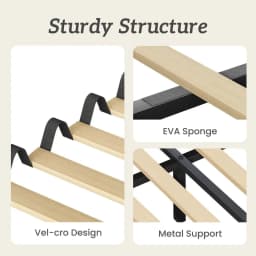 Contemporary Beige Velvet Platform Bed - No Box Spring Required, Metal Slat Support, Easy Assembly, Quiet, Modern Bedroom Furnit