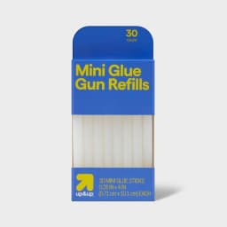 30ct Mini Glue Gun Stick Refills Hot Glue Sticks for Crafting, Clear, 3.937" Length, 30 Pack