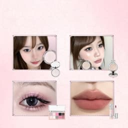 Swan Ballet Makeup Gift Box, Beginner Full Makeup Kit for Students, Complete Eyeshadow & Lipstick Set Affordable, Birthday Gift for Girls, Girlfriend & Bestie, Elegant Present for Party Events