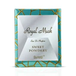 SURRATI Royal Musk Sweet Powdery Eau de Parfum Spray for Women – Soft Powdery Vanilla, Woody & Musky Scent, Long-Lasting Premium Arabian Fragrance, Perfect Gift, 3.4 fl oz / 100 ml