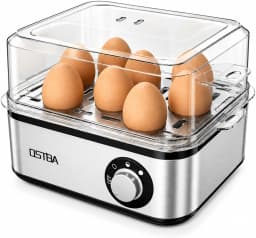 Egg Cooker, 8-Egg Electric Boiler for Hard Boiled Eggs