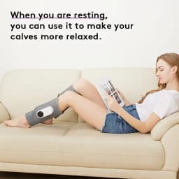 LINGTENG Two Wireless Air Pressure Calf Massagers with Heating, 2500mAh High-Capacity Lithium Battery, Multiple Massage Modes, Allowing You to Relax Your Legs anytime, Anywhere—the Perfect Gift for Christmas, Mother's Day, and Father's Day