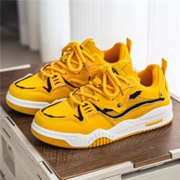 Men's Shoes Four Seasons of the New Style All Kinds of Students Retro Platform Leisure Sports Shoes