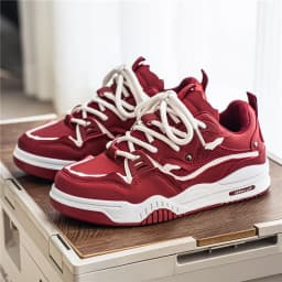 Men's Shoes Four Seasons of the New Style All Kinds of Students Retro Platform Leisure Sports Shoes