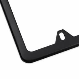 2 Pcs Stainless Steel Metal US-Spec Car License Plate Frame Tag Cover Screws and Wrench US Size High Quality Waterproof Anti-corrosion Plate