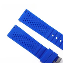 16mm 18mm 20mm 22mm 24mm for Seiko for Omega Rubber Watch Strap Quick Release Breathable Butterfly Band