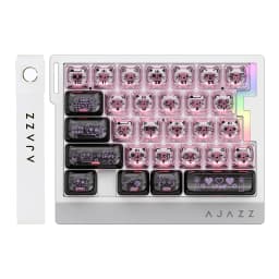 AJAZZ AK029 Wired Gaming Magnetic Switch Magnetic Rice Switch HIFI Edition, RGB Backlight, DIY Support