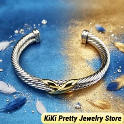 2026 New Fashionable Bracelets of Different Thicknesses, with A Double Layered Design Feel,Valentine's Day Gift for Daily Wear