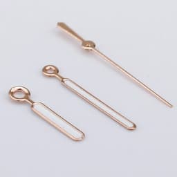 Aiguille NH35 Hands Set Rose Gold Silver Watch Hands Green Luminous For NH34 NH35 NH36 Nh35 Nautilus Hands Watches Pointers