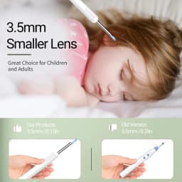 4.3 Inch HD Ear Wax Removal Camera Digital Otoscop Wireless Ear Scope For Adults Safe Ear Cleaner Kit Ear Tools For Home Use