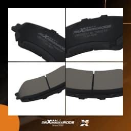 Front L&R Ceramic Brake Pads Kit for Nissan Rogue 2014-2020/Rogue Sport 2017-22