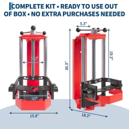Heavy Duty Strut Spring Compressor Tool 3000 LBS Load Capacity With Safety Shield Industrial Thread Design 3.5 Inch To 11.5 Inch Spring Range Universal Fit For Trucks SUVs Automotive Suspension Repair