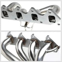 Stainless Steel Exhaust Header for 1986-1996 Suzuki Samurai/Sidekick Geo Tracker 1.3L/1.6L L4