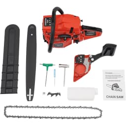 58cc 20 Inch 2-Stroke Gas Chainsaw 3.49HP High Power Petrol Chain Saw Portable Wood Cutter For Tree Trimming Logging Garden Cutting Work