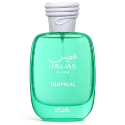 Luxury Rasasi Hawas Tropical For Him Eau De Parfum 100ml Long Lasting Fresh Tropical Green Woody Fragrance Original Arabian Men Perfume Complete Gift Packaging