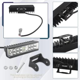Electric Dirt Bike LED Headlight For Surron Light Bee X S Dirt Pit Bike Enduro Motocross Spotlight Refit Accessories