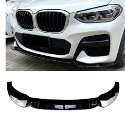 Front Bumper Spoiler Splitter Lip For BMW X3 G01 X4 G02 M Sport 2018-2021