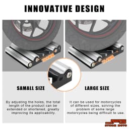 Universal Chain Clean Durable Roller Ramp Lift Tire Cleaning Stand Tire Wash Bracket Motorcycle For KTM Suzuki YAMAHA Kawasaki