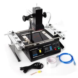 IR6500 BGA Rework Station Infrared Solder Welder System Closed-loop Temperature Control,1250W Electric Welding Table w/USB Cable