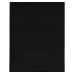 Laminated Glossy Two Pocket Folders 3 Pack Black Durable Document Organizers with Business Card Slot School Office