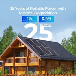 Renogy 200W 24V Monocrystalline Rigid Solar Panel, N-Type 16BB High Efficiency 20.7% for RV Boat Cabin Off-Grid System
