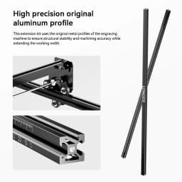 LONGER RAY5 Laser Engraver X Y Axis Extension Kit Extension Kit for Longer RAY5 5W 10W 20W Laser Engraver (XY Axis)
