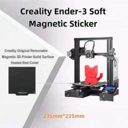 Creality Ender-3 Soft Magnetic Sticker (235*235mm), for Ender-3 V2/Ender-3/Ender-3 Pro//Ender-5/Ender-5S/Ender-5 Pro 3D Printer