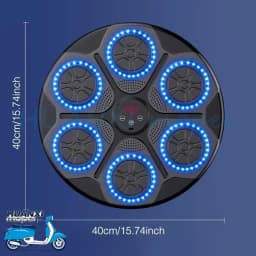 Upgrade Intelligent Music Boxing Machine for Adults & Kids, LED Display & Smart Bluetooth, Wall Mounted Boxing Trainer for Home, Indoor and Gym Use, Have Fun