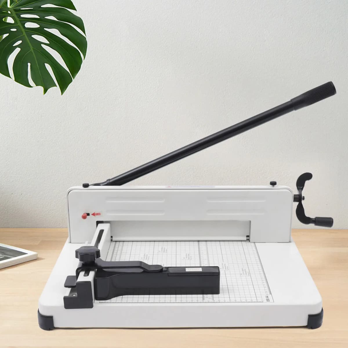 400 Sheets Paper Cutter Commercial Heavy Duty Guillotine Paper Trimmer For A4, B5, A5, B6, B7 Paper