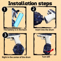 Powerful Squirt Guns Pistol for Adults , Auto Water Blaster Gun Pistol Outdoor Summer Toys for Pool Beach Party