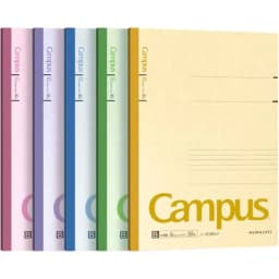Composition Notebooks, 5 Pack Campus Semi-B5 Comp Book with B 6mm Ruled, 30 Sheets, Classic School Lined Notebook, Journal Note