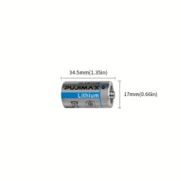 PUJIMAX 36/24/24-cell 3V CR123A Lithium Battery Single-Use Battery, With Stable Voltage and High Performance. Suitable for Remote Controls, Cameras, Flashlights, Distance Meters, and Flashlights. This Is a Non-Rechargeable Battery. Do Not Charge It.