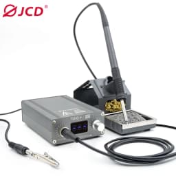 JCD T12-D PLUS Soldering Station For Mobile Phone Motherboard Repair With T12 Tips Soldering Iron Fast Heating Welding Kits