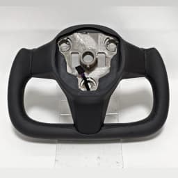 Nappa Leather For Tesla Model 3/Y 2018-2022 and Model Y 2022-2024 Racing Handle Pre-installed Personalized Car Accessories Yoke Steering Wheel
