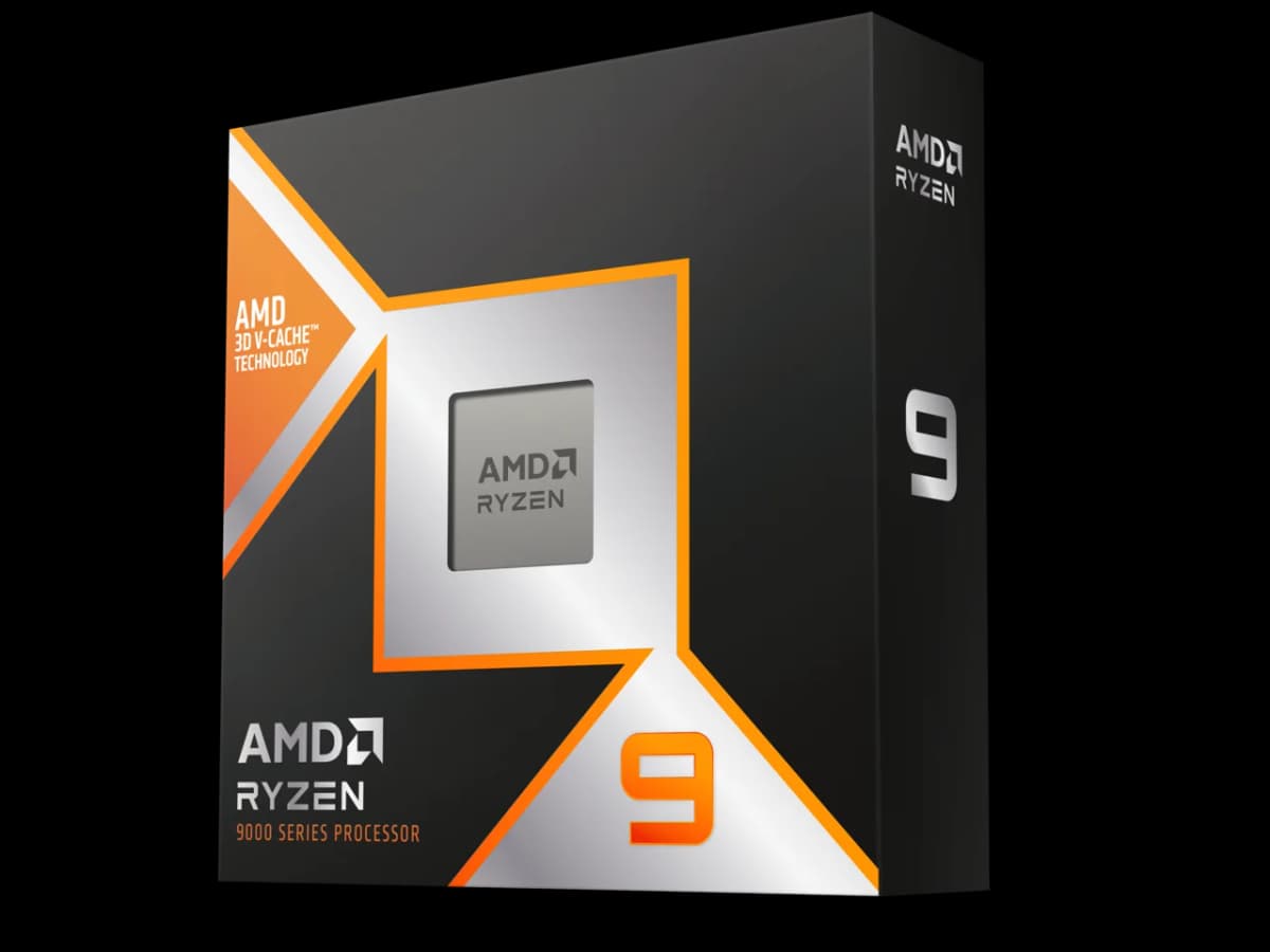 AMD Ryzen 9 9900X3D - Ryzen 9 9000 Series Granite Ridge (Zen 5) 12-Core 4.4 GHz Socket AM5 120W AMD Radeon Graphics Processor - 100-100001368WOF