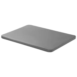 Queen Size Bunkie Board, 1.5 in Bed Board Slats with 200D Oxford Cloth, Wooden Mattress Support for Queen Size Bed, Easy Assembly Support under Mattress, 4 Piece, Gray
