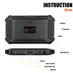 OBDSTAR iScan for DUCATI Motorcycle Diagnostic Tool Support IMMO Programming/ Diagnose / Cluster Calibration
